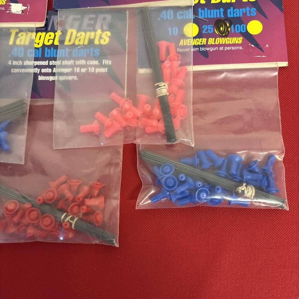 Avenger .40 Cal Target Darts - 5-25 Pack (125)