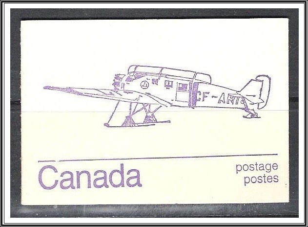Canada #BK76a MNH Booklet [586b Junkers W-34]