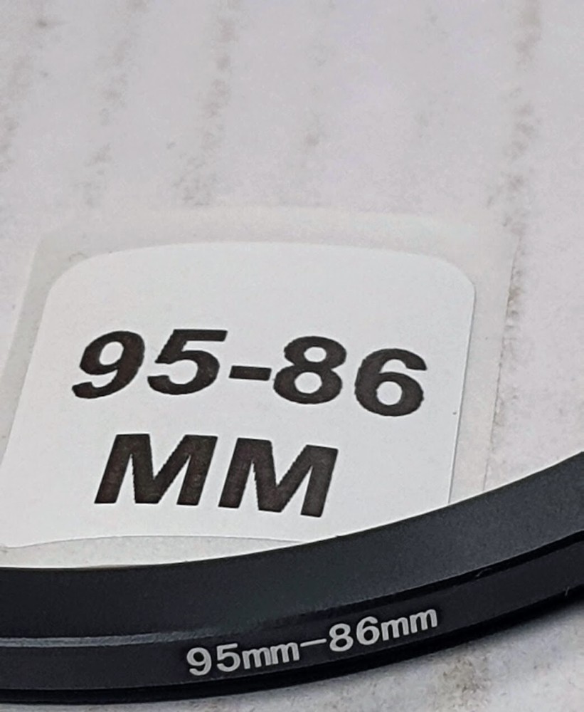 95-86mm Step-Down Lens Filter Converter Adapter Ring 95mm-86mm Metal E95 to E86