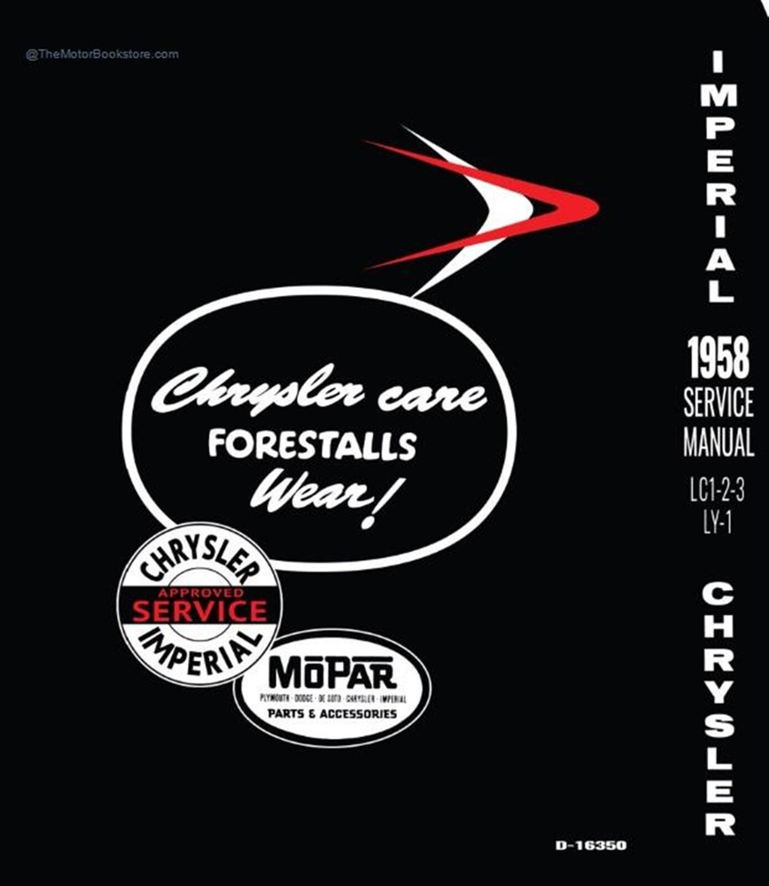 1958 Chrysler & Imperial Shop Manual