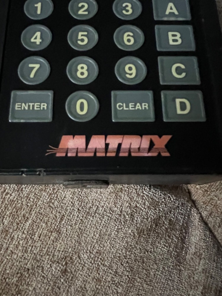 Matrix Card Reader With Keypad Model Number 01-12015C