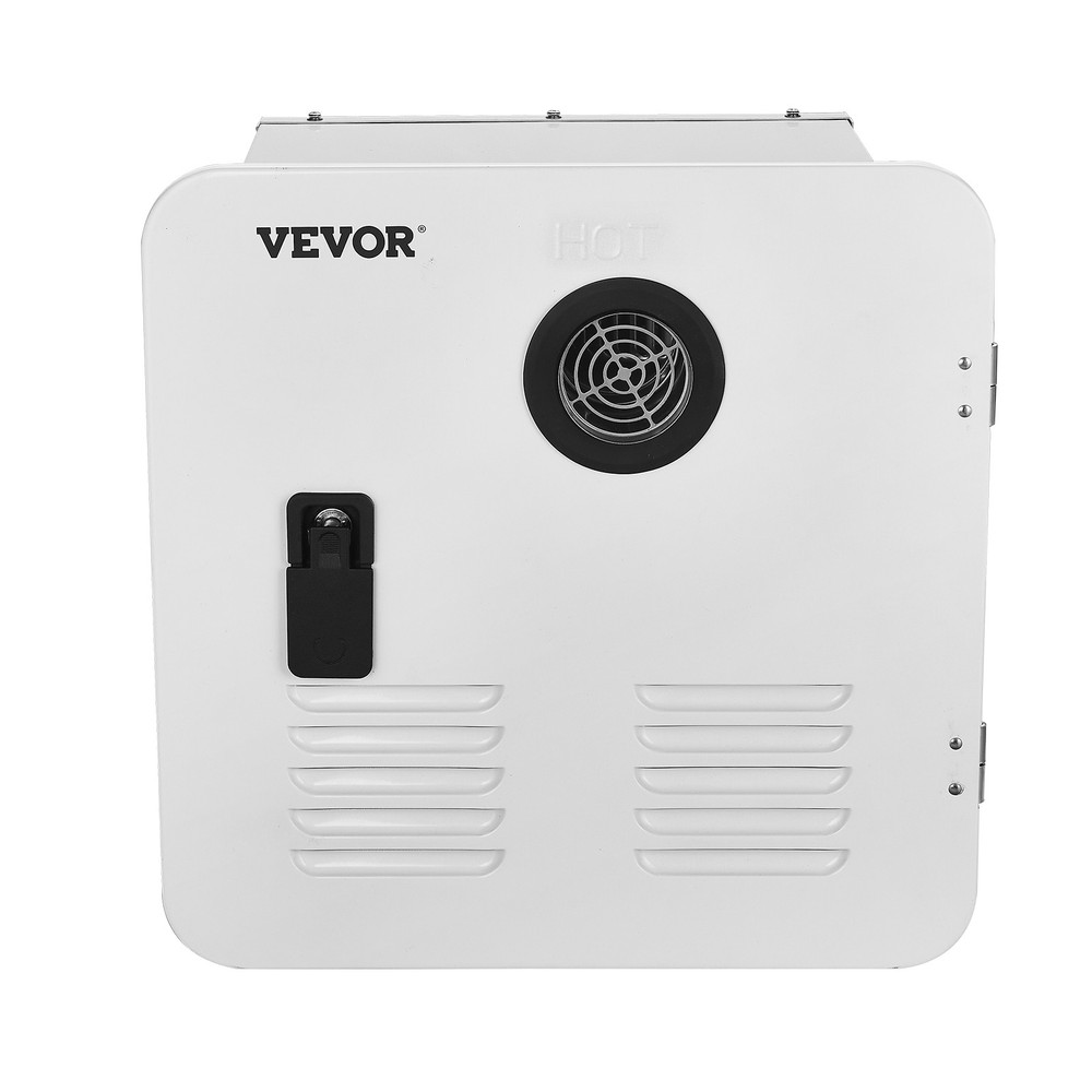 VEVOR RV Tankless Water Heater 15x15 in Propane Gas 42000BTU with Controller