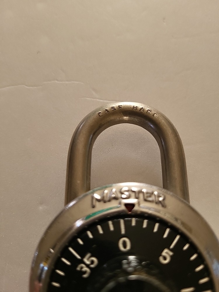 Master Combination Lock No Combination