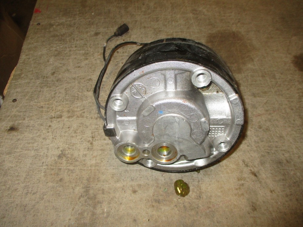 Used 2-Wire Air Conditioning AC Compressor, Serpentine Pulley, HMMWV