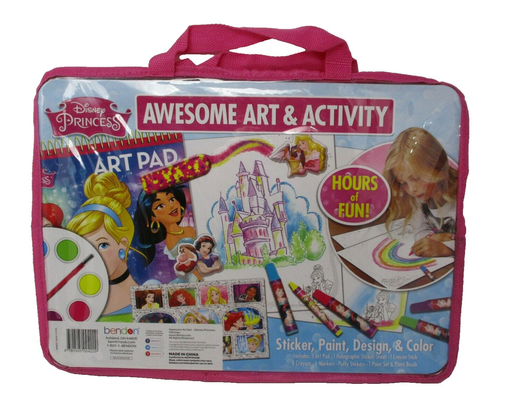 Bendon Disney Princess Awesome Art & Activity Set