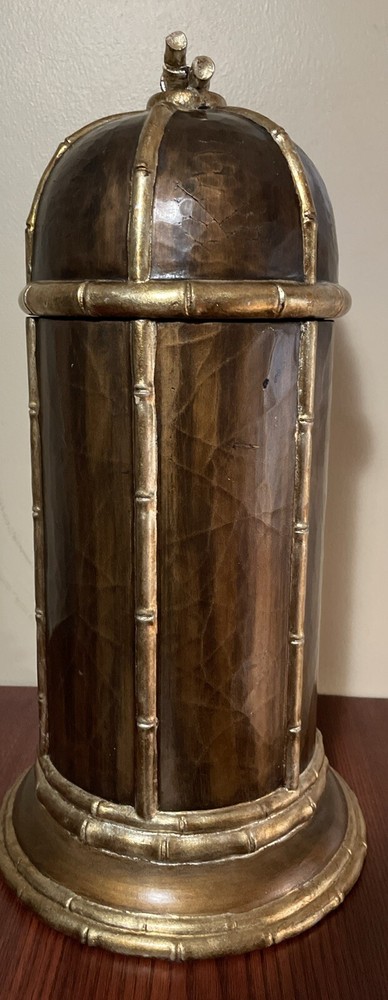 Home Decoration/Container 16.25” Tall Round with Lid