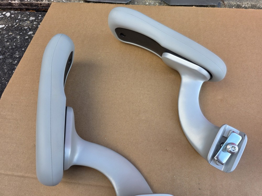 Herman Miller Remastered Aeron Armrests | Left + Right Pair | Fixed Height