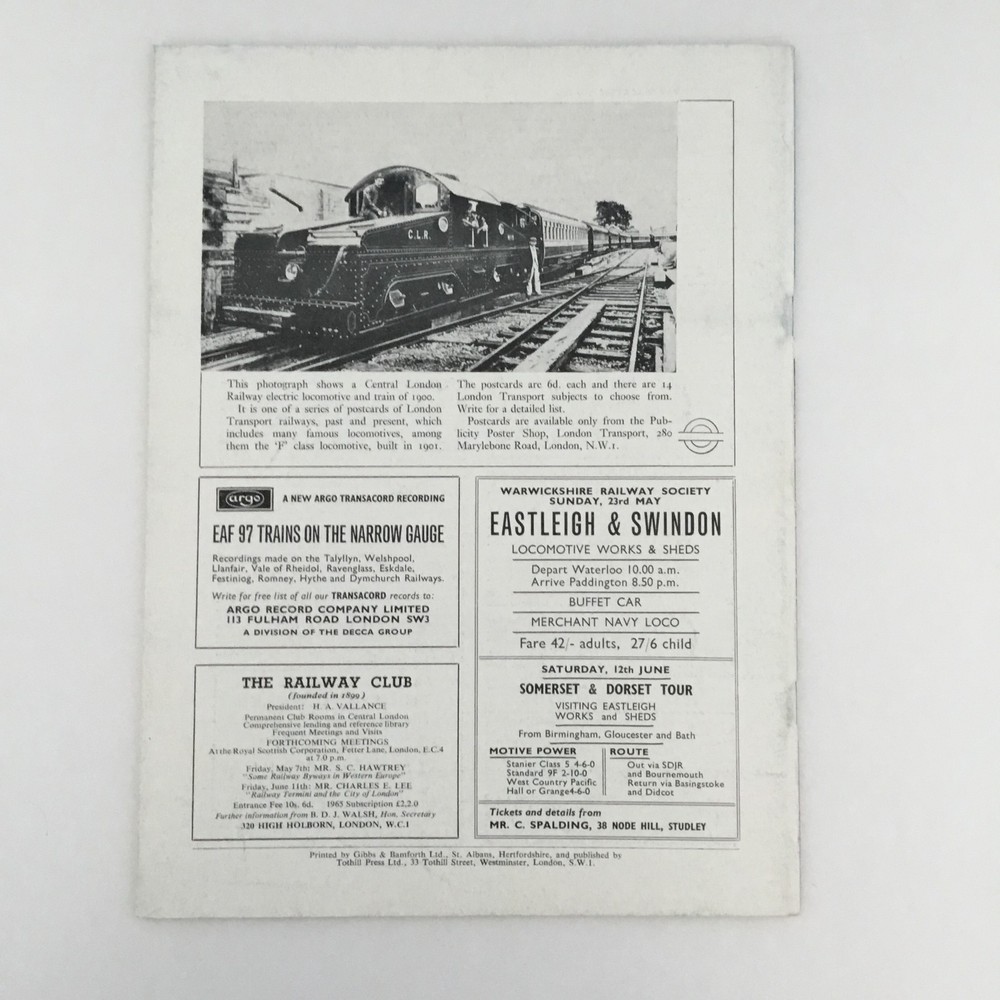 Railway Magazine May 1965