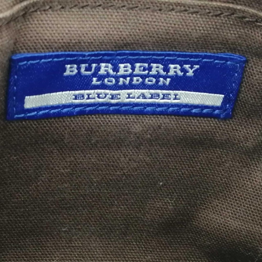 Burberry Blue Label Nova Plaid Pouch