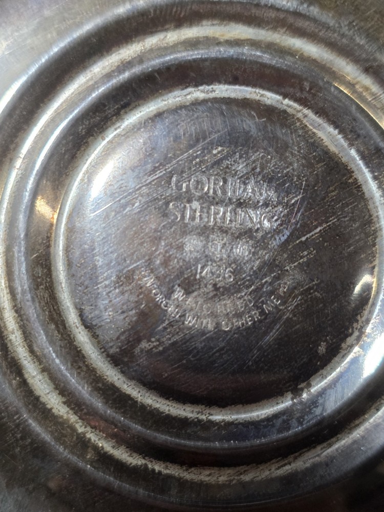 Gorham Sterling Silver #1436 Footed Bowl