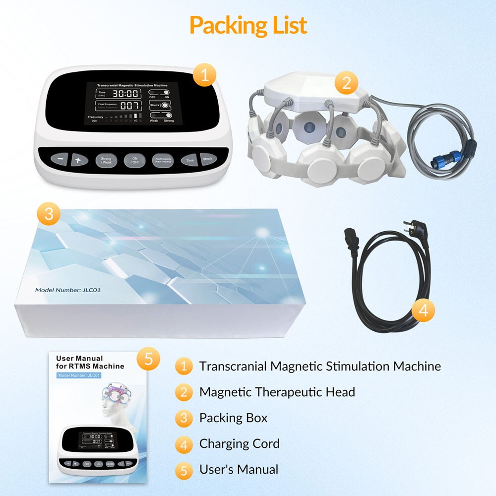 Transcranial Magnetic Stimulator rTMS Device for Nerve & Cognitive Function