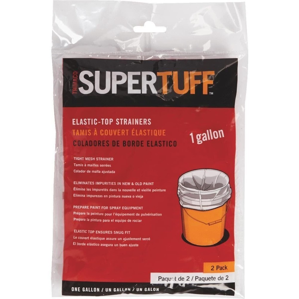 Trimaco 2Pk 1Gal Elastc Strainer