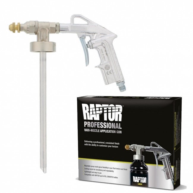 UPOL Raptor Professional Vari Nozzle Applicator Spray Gun U-POL