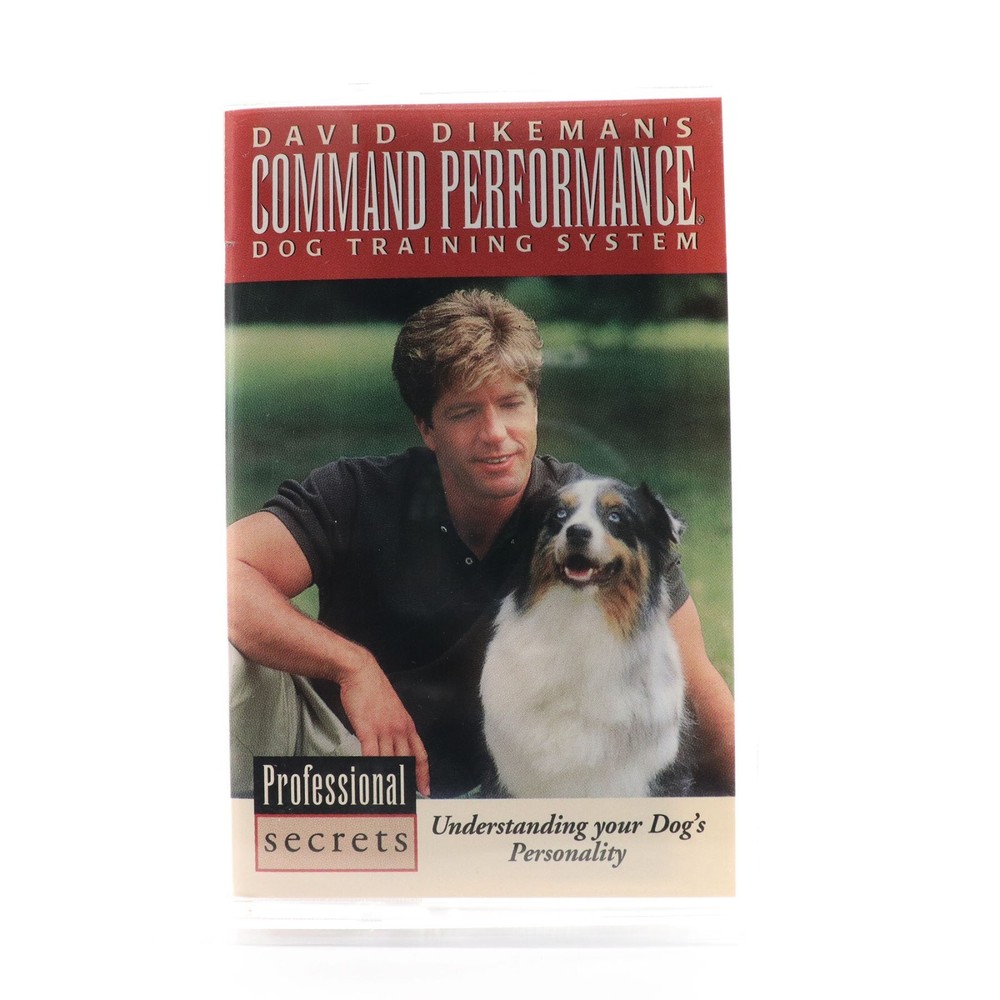 Command Performance: Understanding Your Dog's Personality Cassette David Dikeman