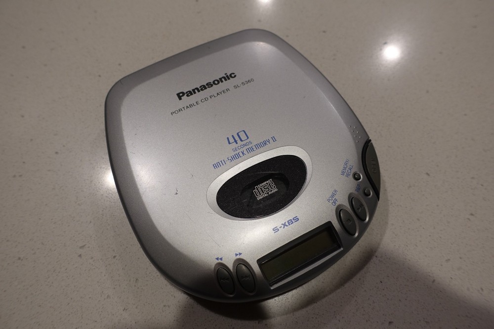 Panasonic Personal CD Player SL-S360 -Tested Working