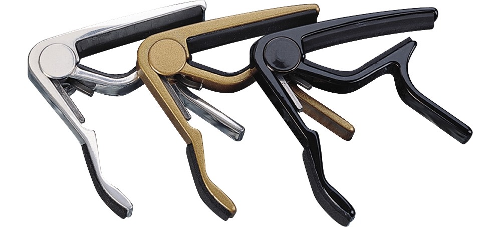 Dunlop Trigger Flat Guitar Capo Gold