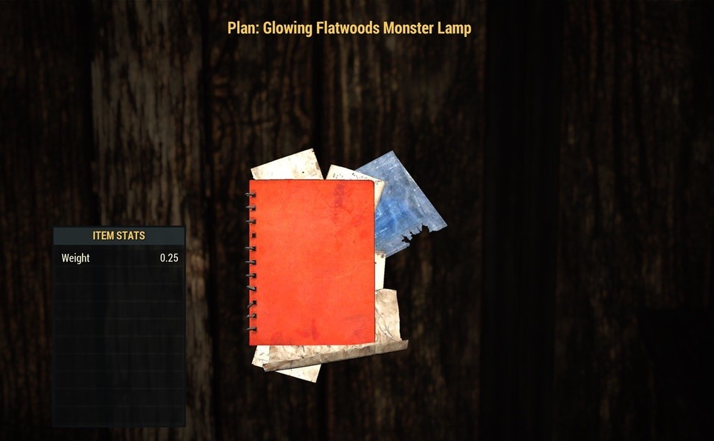(Xbox) Glowing Flatwoods Monster Lamp Plan