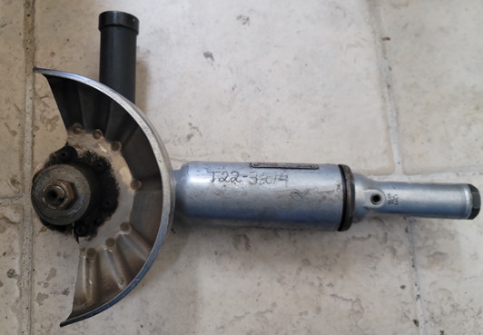 ingersoll rand right angle pneumatic grinder
