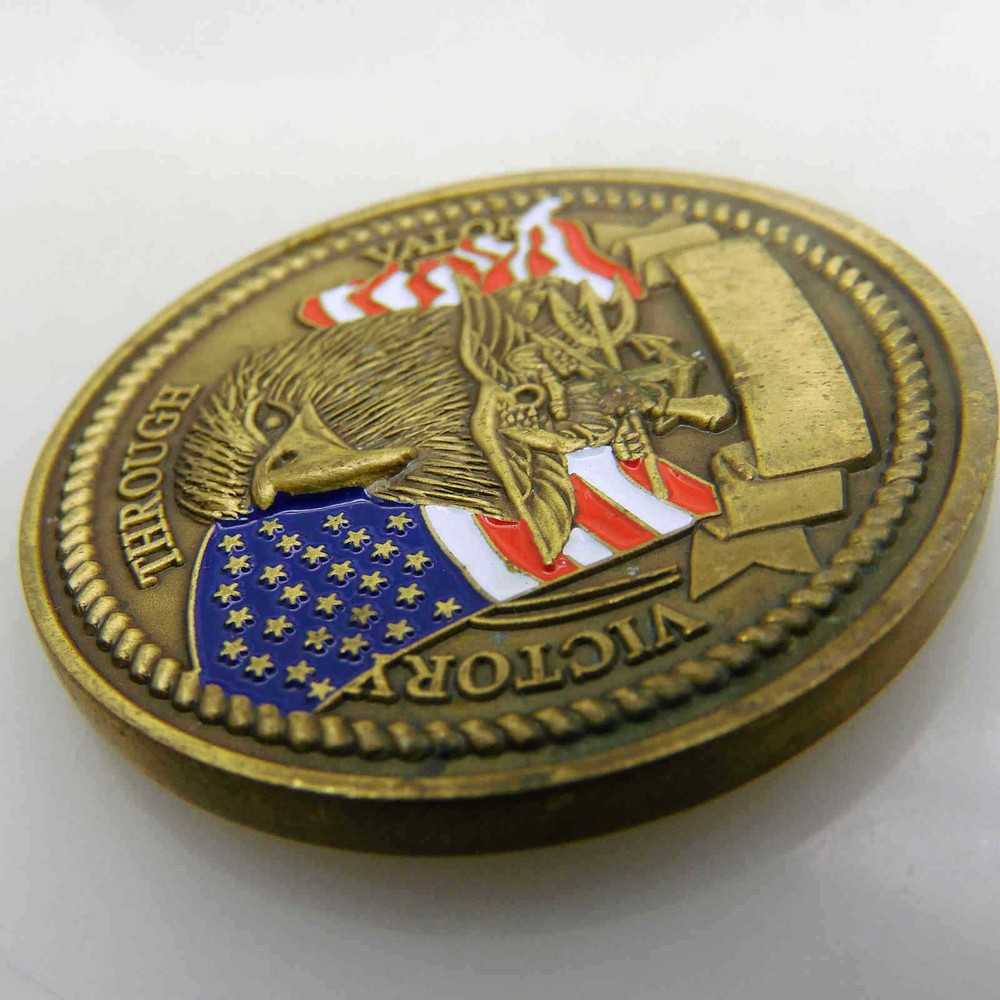 TEN SEAL TEAM CHALLENGE COIN