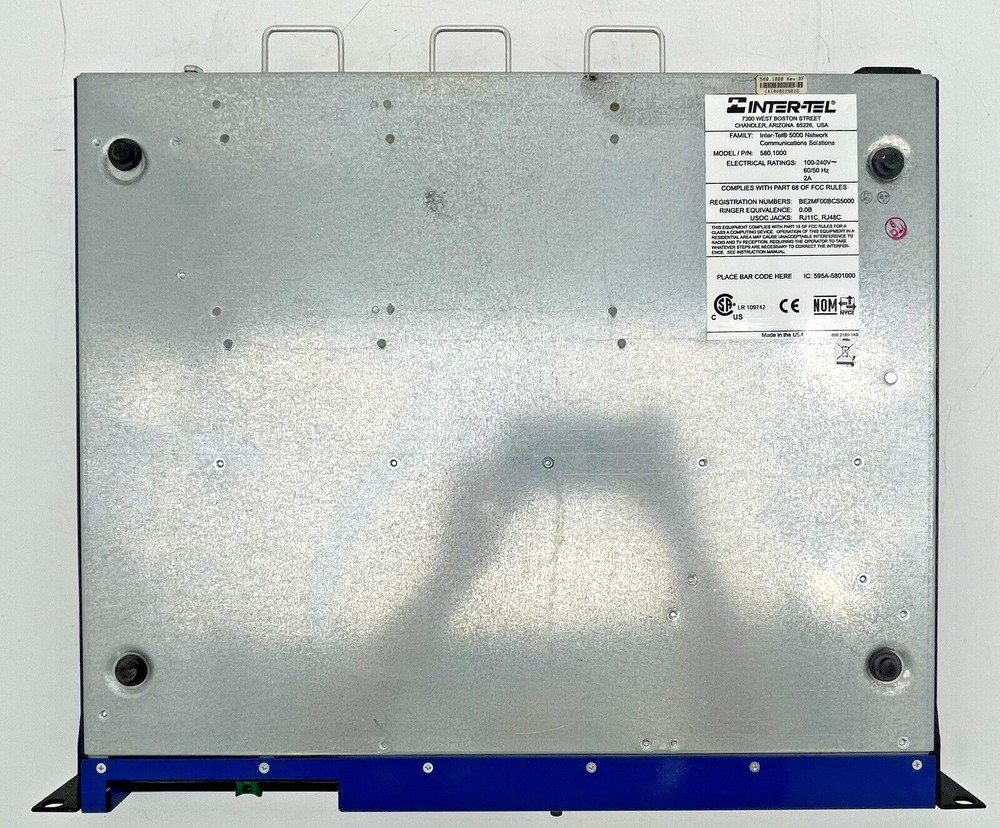 Inter-Tel/Mitel 5000 Main Cabinet 580.1000