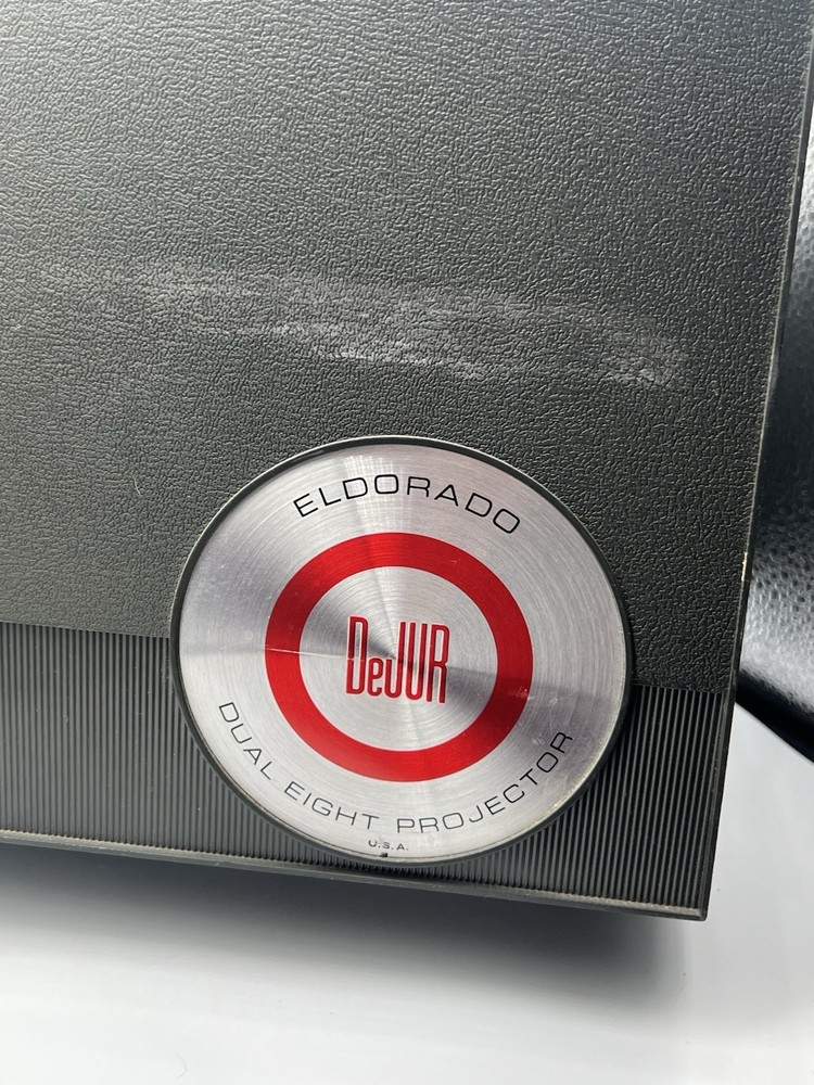 Vintage DeJur Eldorado Dual 8 Projector WORKS!