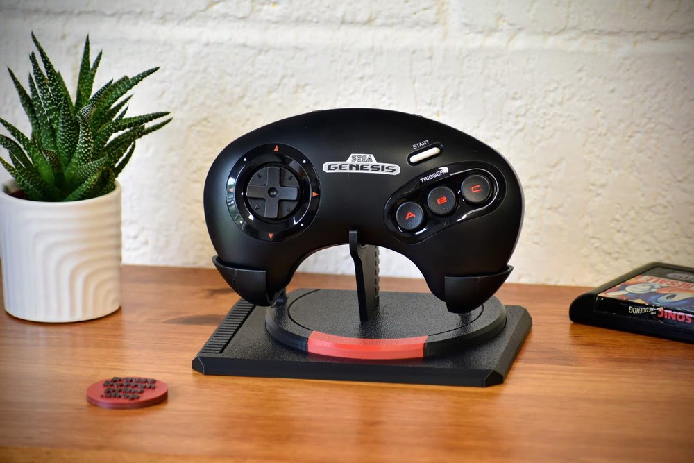 Sega Genesis (Mega Drive) Nintendo Switch Online Controller Display Stand - 3D P