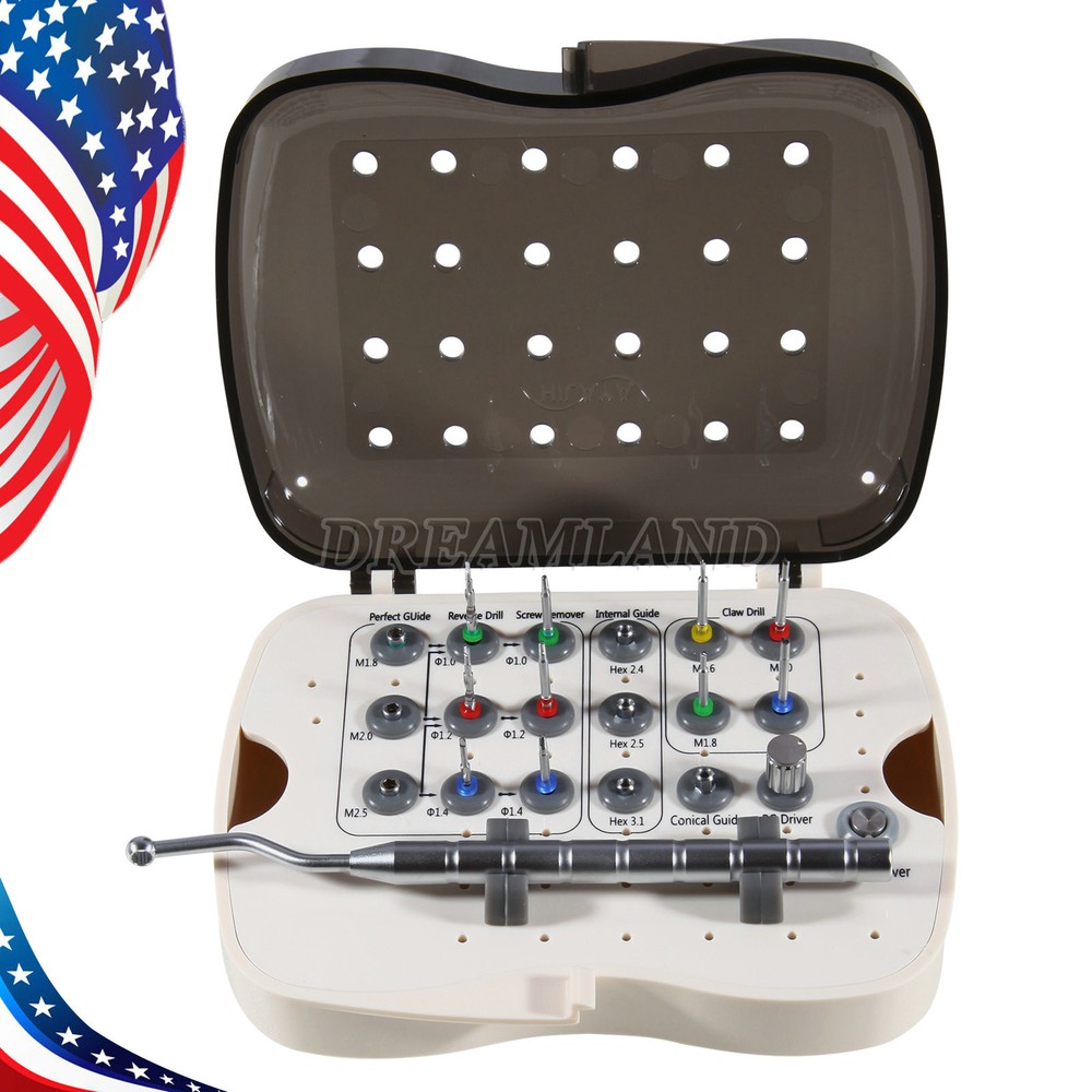 Broken Screw Total Remove Kit SOS Dental Tool Instrument