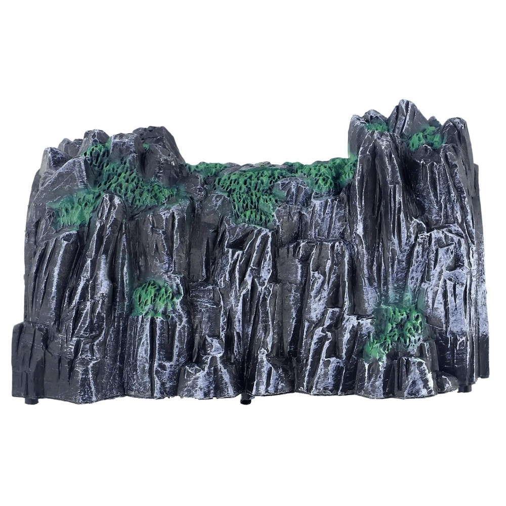 Plastic Railway Tunnel Accessory for Cave Simulation in Model Railroads