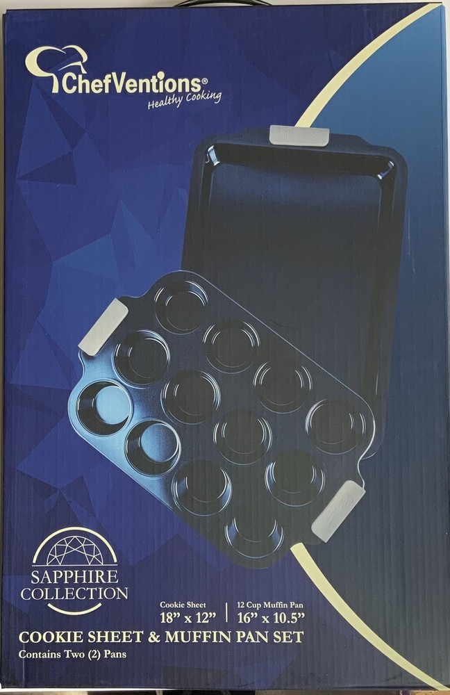 Chef Ventions Cookie Sheet & Muffin Pan Set
