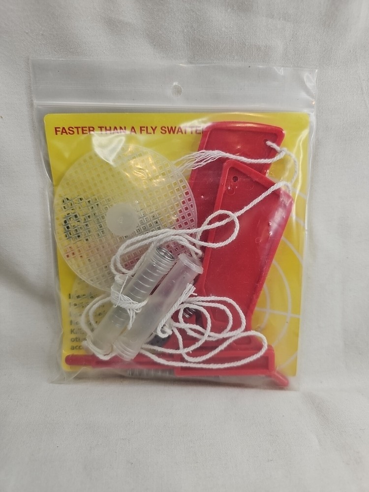 NEW! Set Of 2 Git-Em Fly Exterminators Shooting Fly Swatter