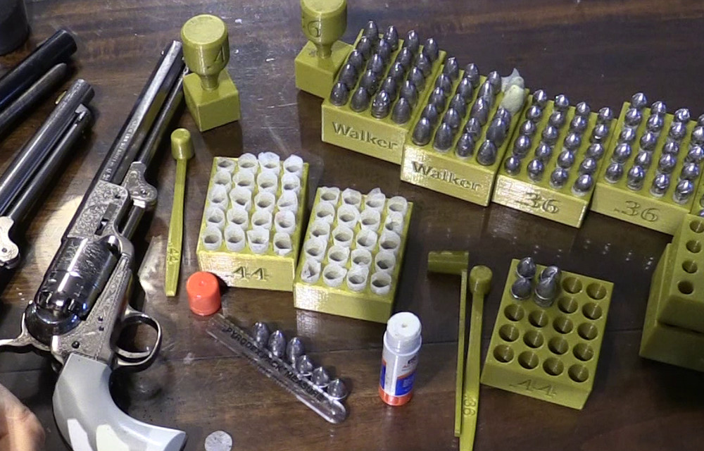 Dragoon Paper Cartridge Loading Block