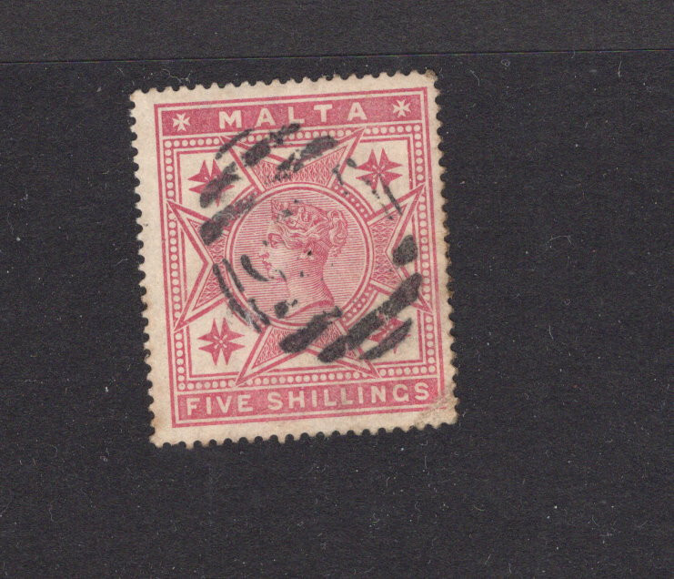 Malta  #14   high  value   used