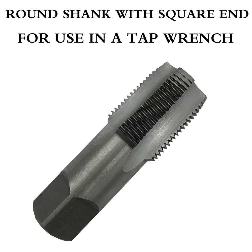 5 Piece NPT Thread Forming Taps, Pipe Taps Set, High-Speed 5 Piece, 5