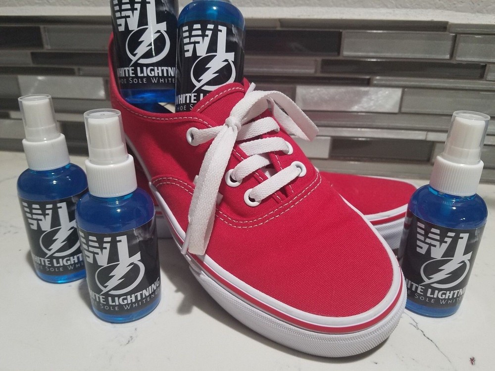 HackOPS™ White Lightning Vans Shoe Sole Cleaner! Keeps Clean Sneakers Anywhere.