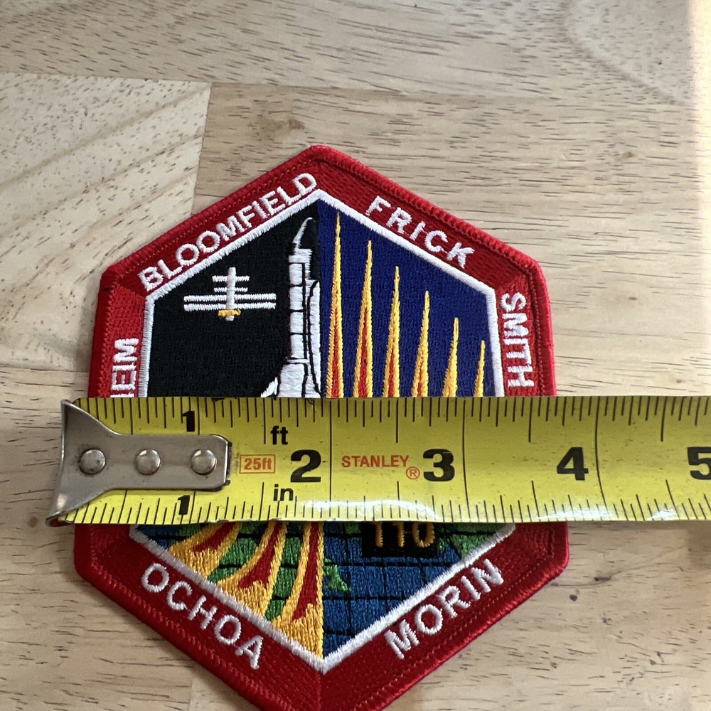 STS-110 SPACE SHUTTLE MISSION CREW PATCH