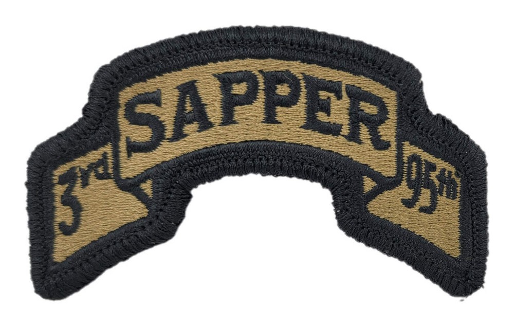 3rd Platoon 95th Sapper Scroll OCP Patch - U.S. Army Patch
