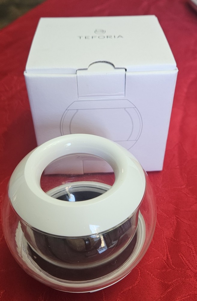 RARE!! Teforia Tea Infuser COMPLETE Set in Pristine Condition