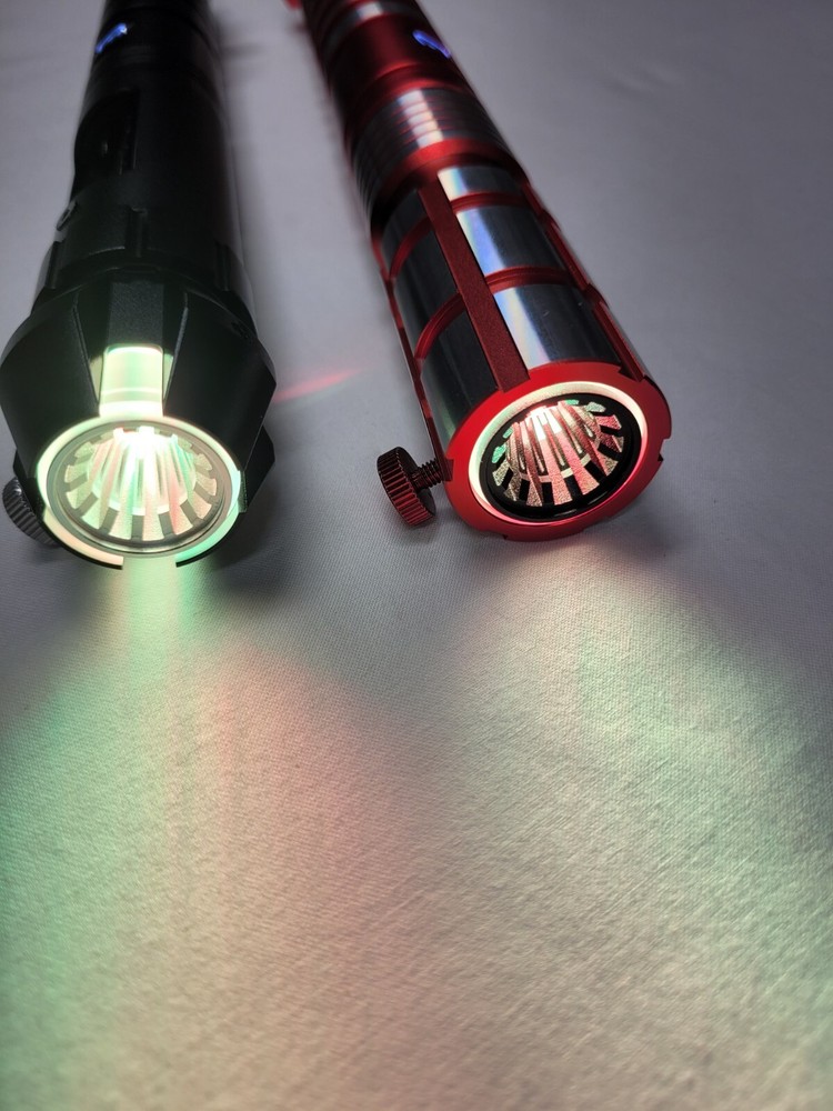 Lightsaber Blade Plug 1 Inch Black or Silver Light Saber Blade Plug Stud
