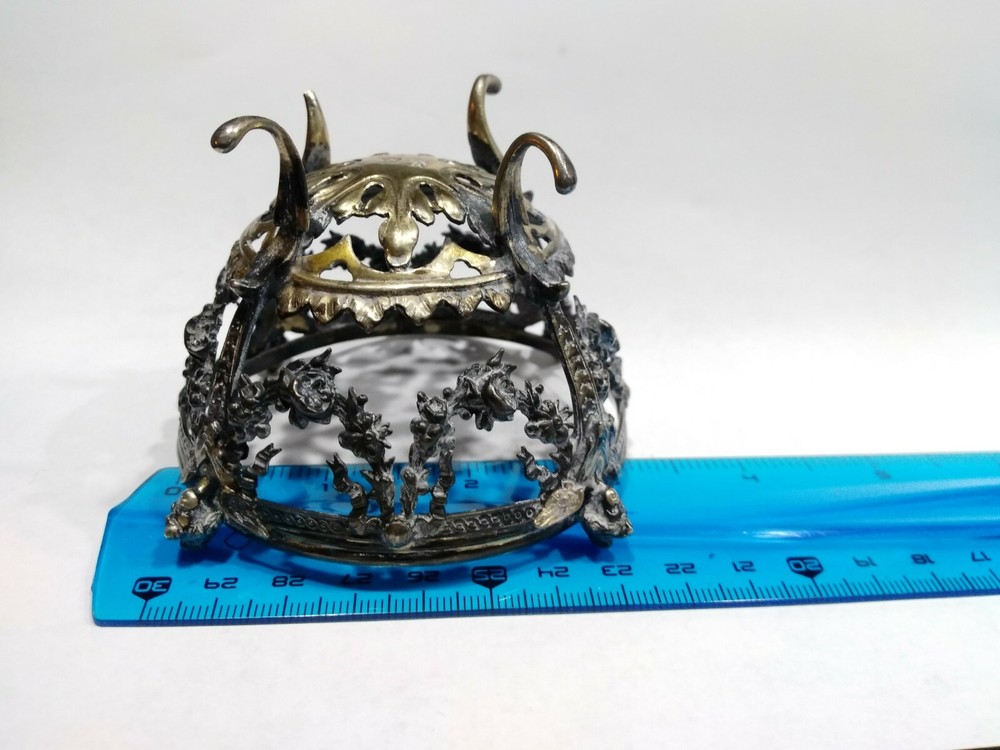 Antique Sterling Silver Stand German Origin "Damaged"