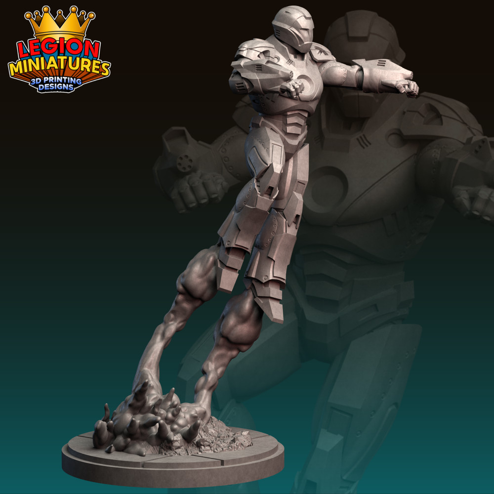 Iron man Resin Sculpture Statue Model Kit Unpainted/Unassembled