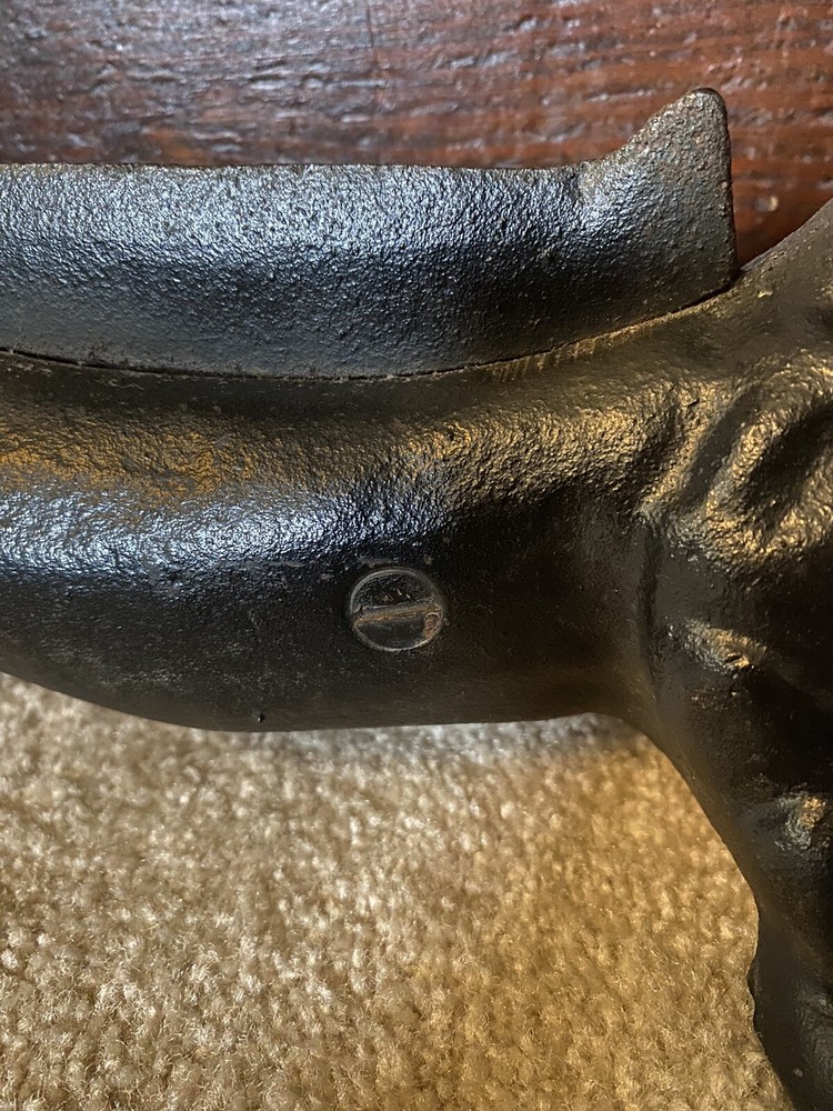 Antique Dachshund Hound Boot Scrapper