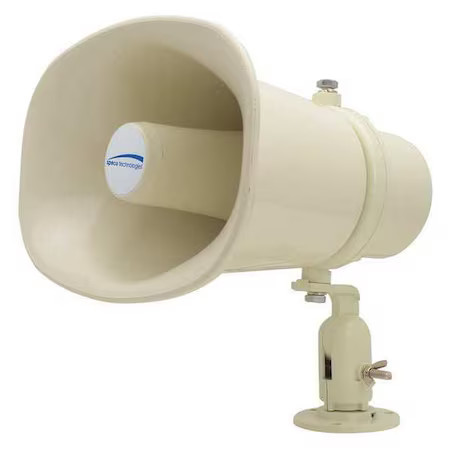 Speco Technologies Spc15rt Pa Weatherproof Speaker, 8-57/64"D, Abs