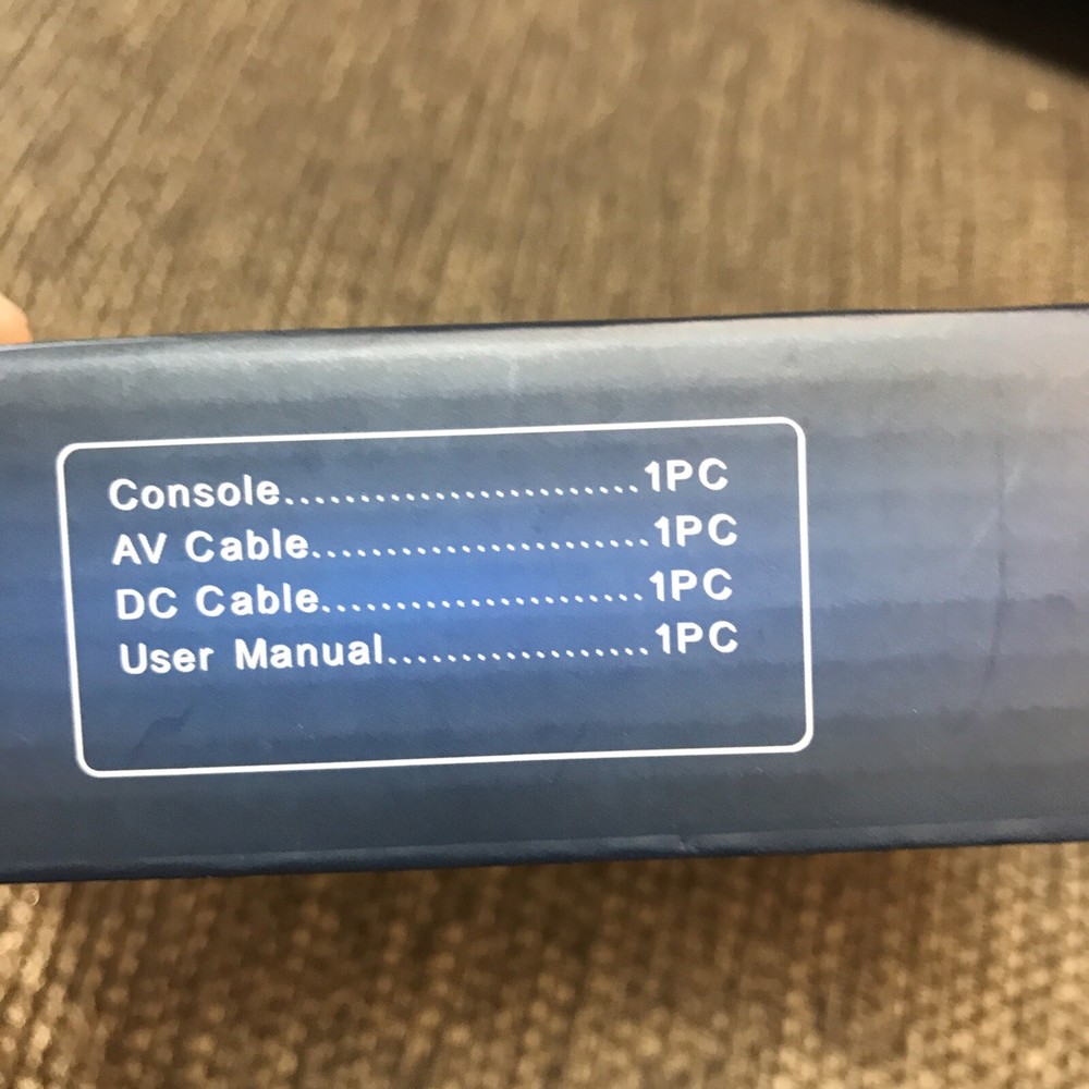 Large Screen Mini Handheld Digital Game System