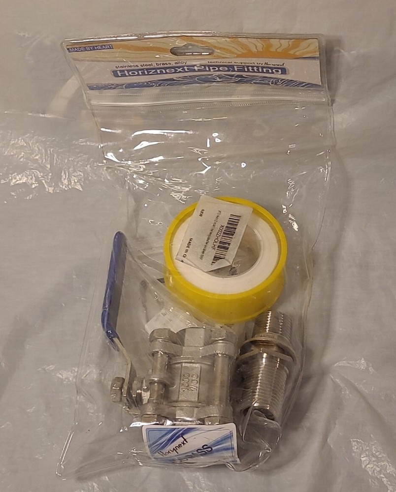 Horiznext 1/2" Ball Valve new sealed