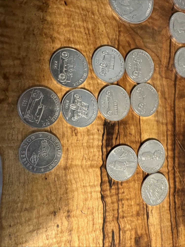 Vintage Assorted Gas Station Coins