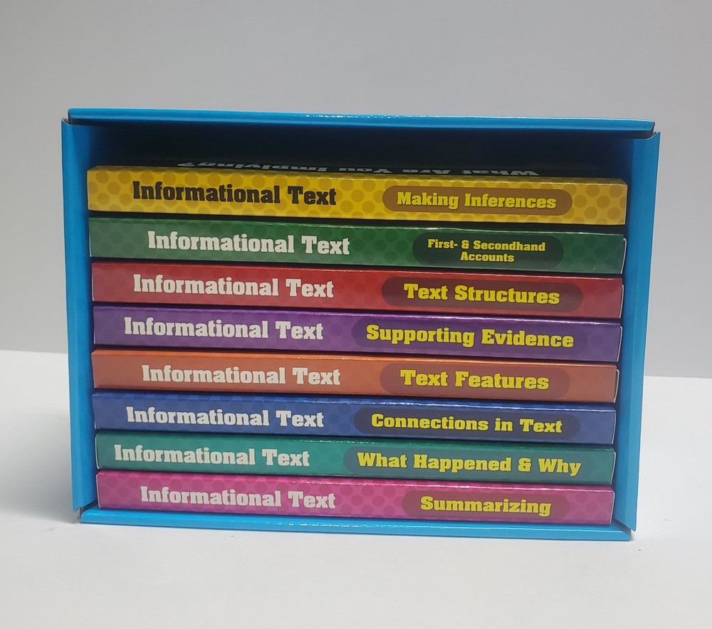 Lakeshore Match & Sort Language Quickies Informational Text Grades 4-5
