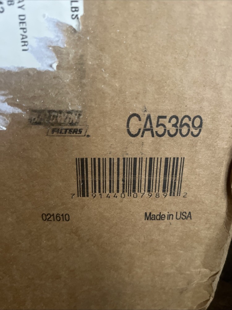 NOS Baldwin CA5369 Air Filter