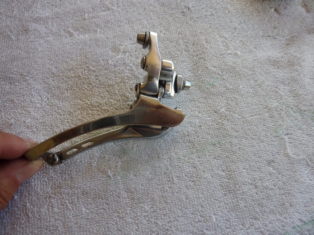 unbranded modern front double road derailleur braze on