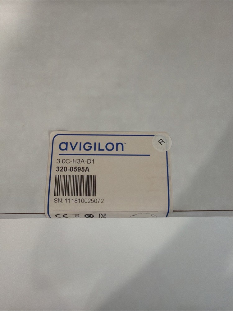 New Avigilon 3.0C-H3A- Dome Security Camera 320-0595A