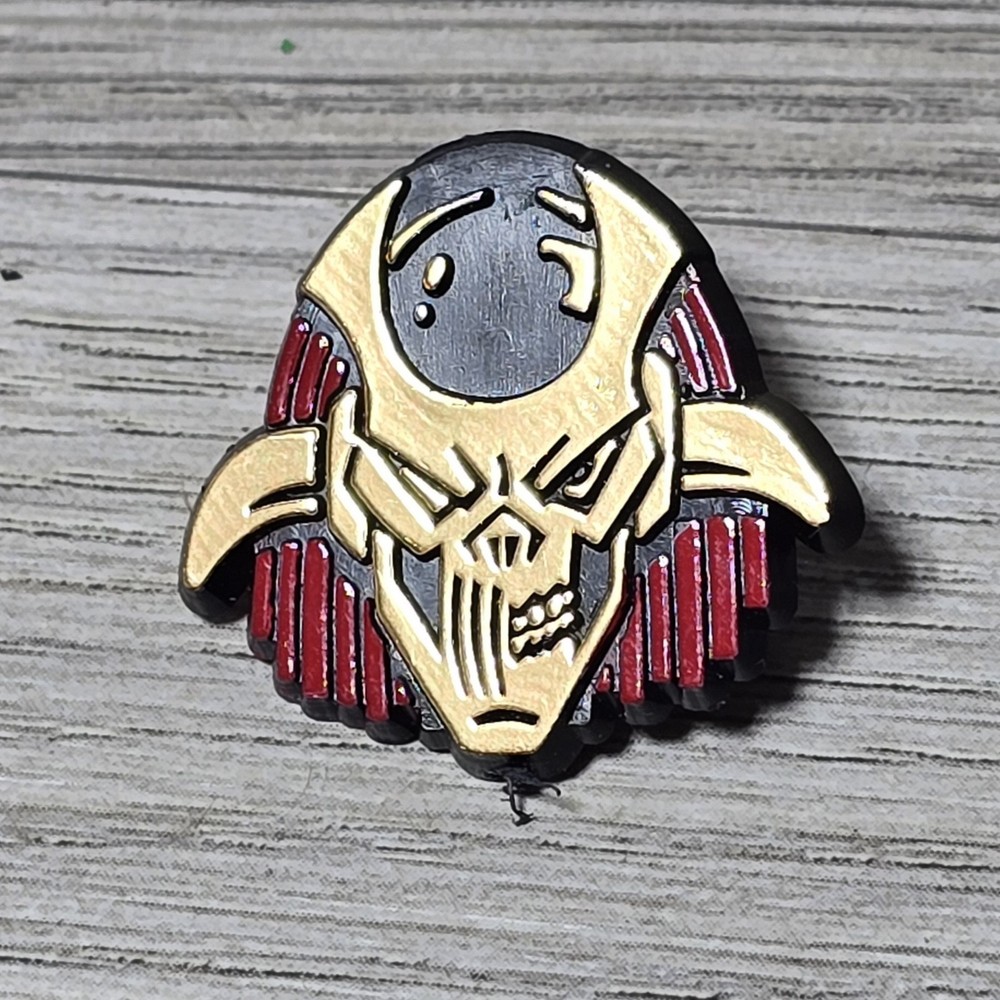 1993 Marvel Comics Death's Head II Plastic 1" Pinback Button Comic